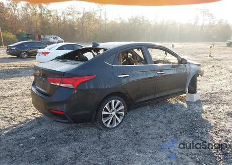 2019 Hyundai Accent Limited из США, поврежденный, VIN 3KPC34A34KE051290